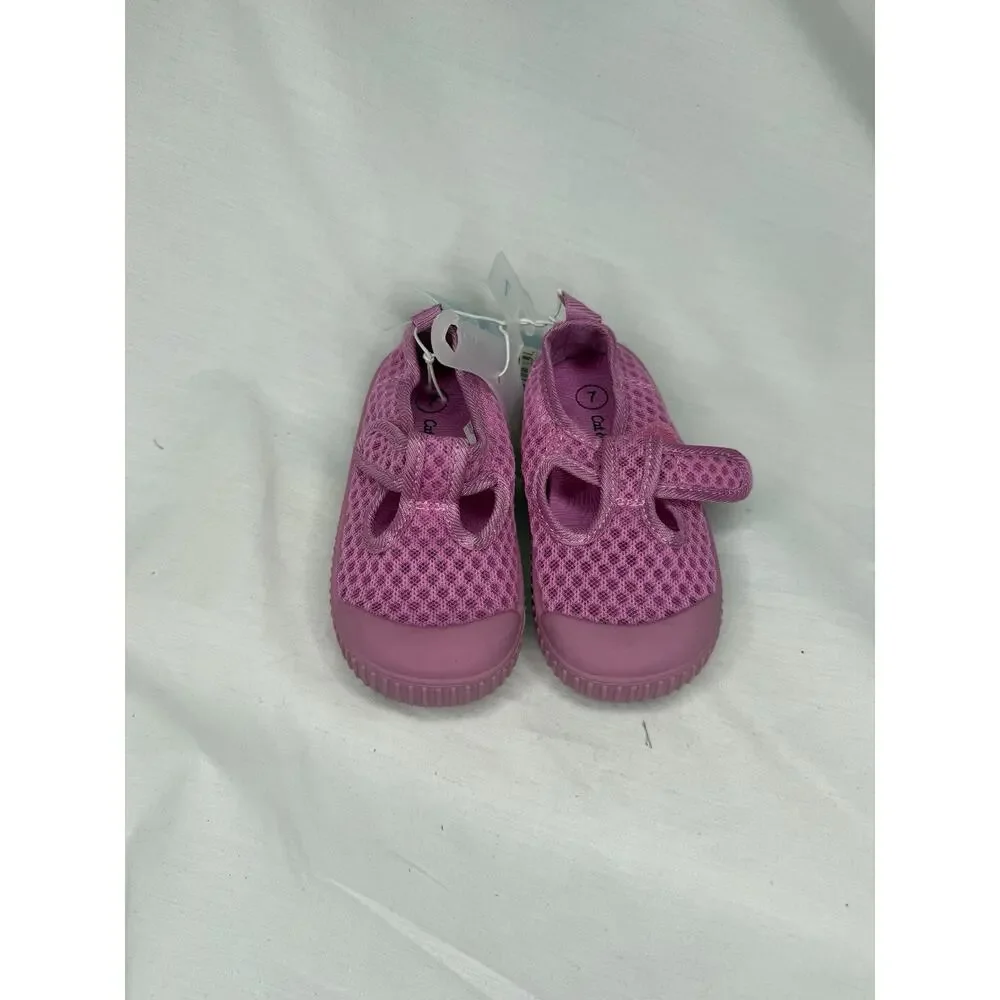 Baby Girl Poppy Mesh Sneakers Cat & Jack Pink Size 7T NWT